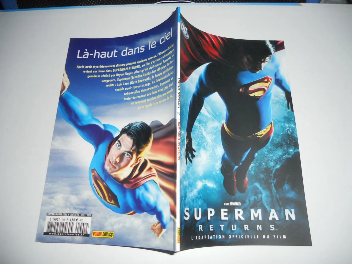 Superman Returns " : Superman Hors-Série N° 1 ( Juillet 2006 ) - Collector Edition ( Tirage Limité Réservé Aux Librairies Spécialisées )