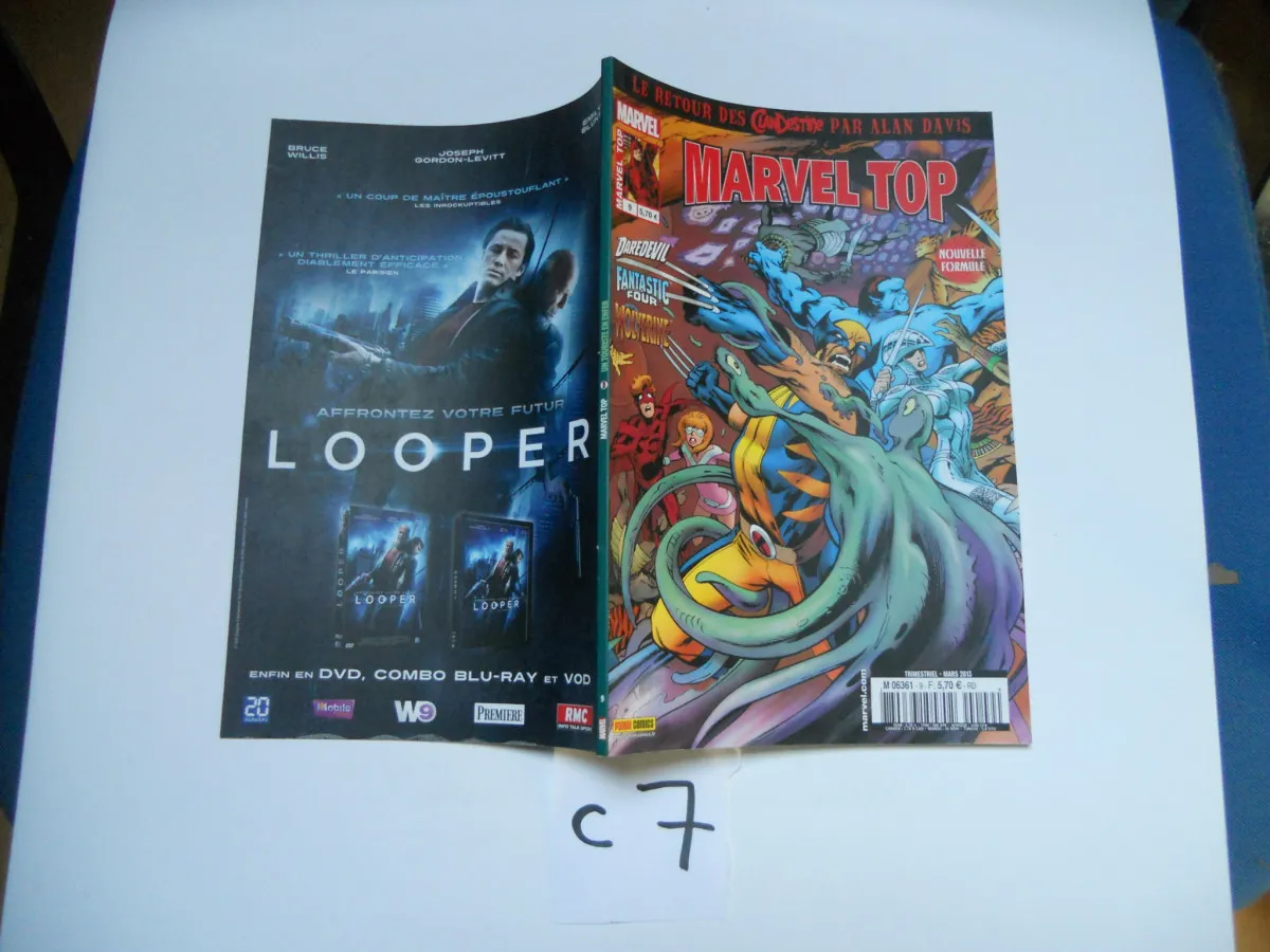 Marvel Top N°9 Un Touriste En Enfer Marvel Panini Mars 2013 TBE C7