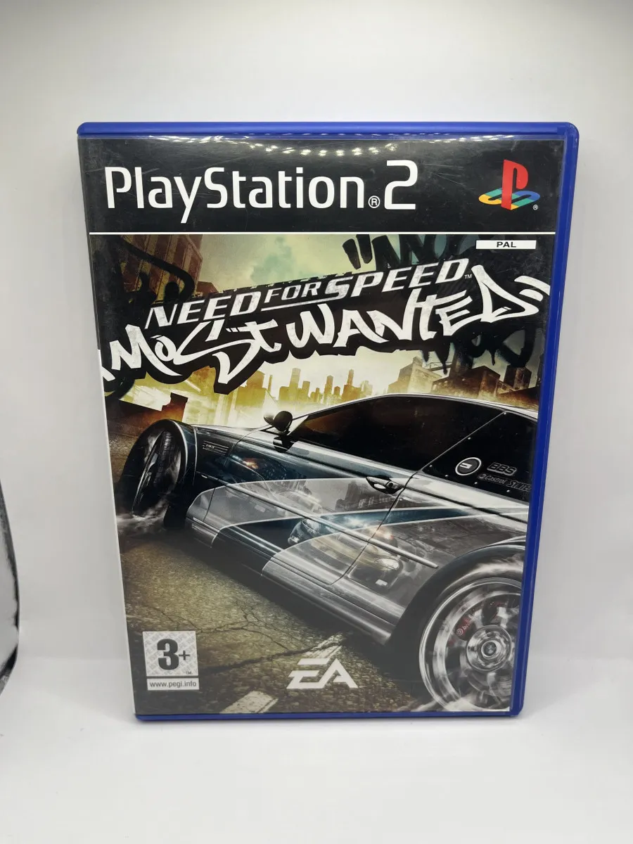 Need For Speed NFS Most Wanted PS2 Sony PlayStation Game - Pal Cib VGC