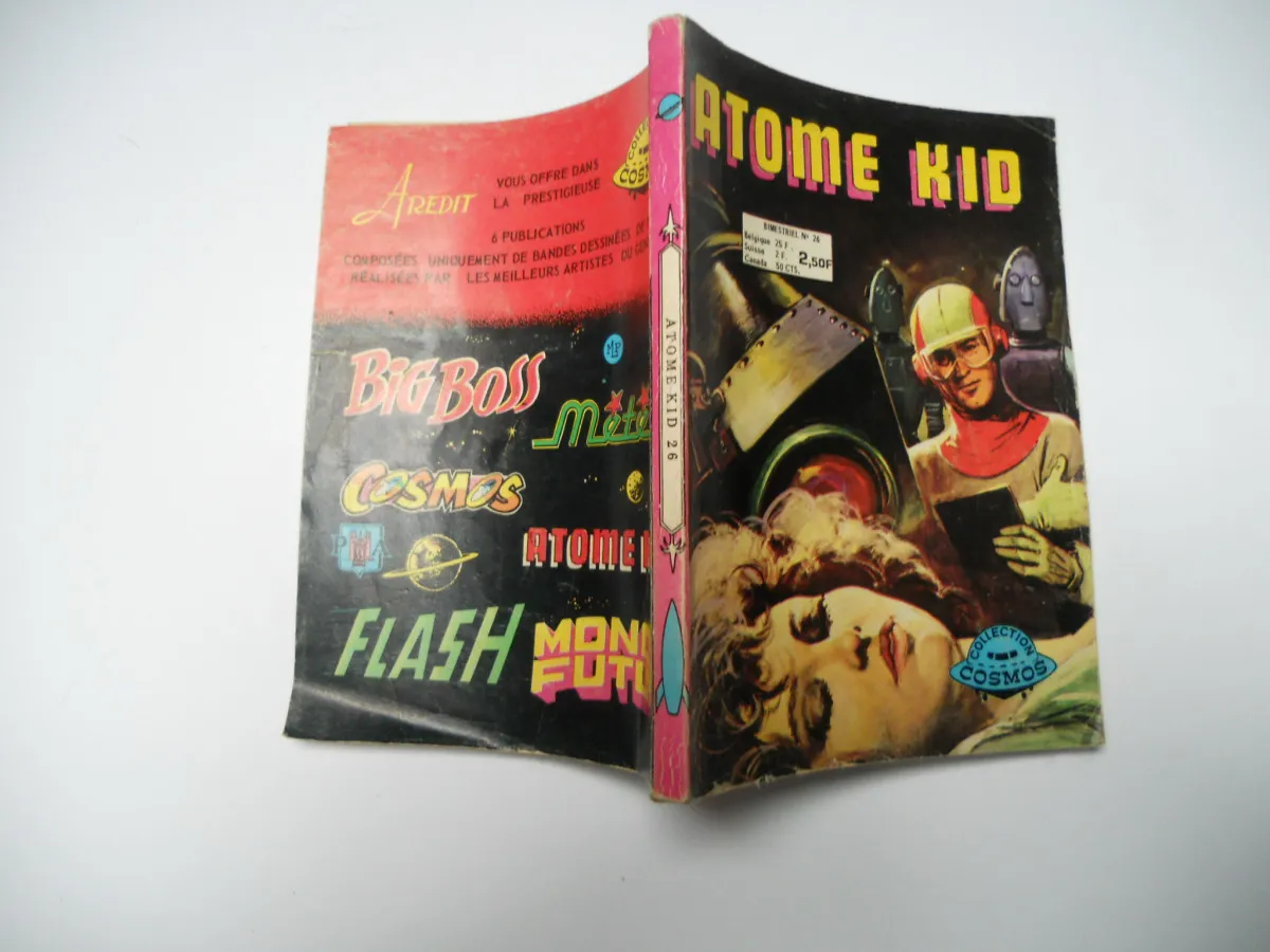 Atome Kid N°26. Barriere Gulf Stream Aredit pocket . - 1976