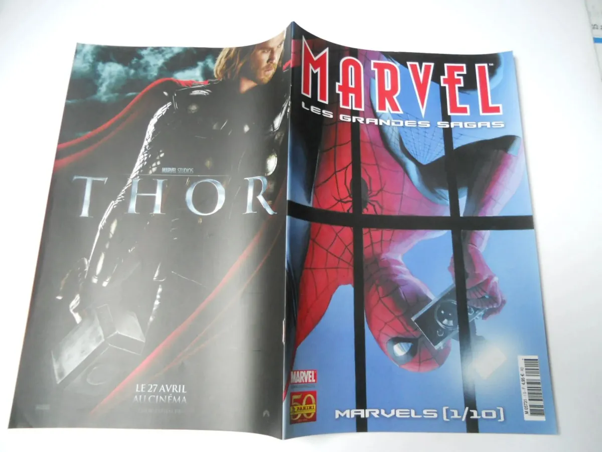 Fascicule Marvel Les Grandes Sagas(1/10) N°1 Panini Comics - 01/04/2011 TBE