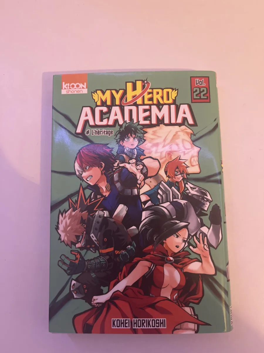 My hero academia tome 22