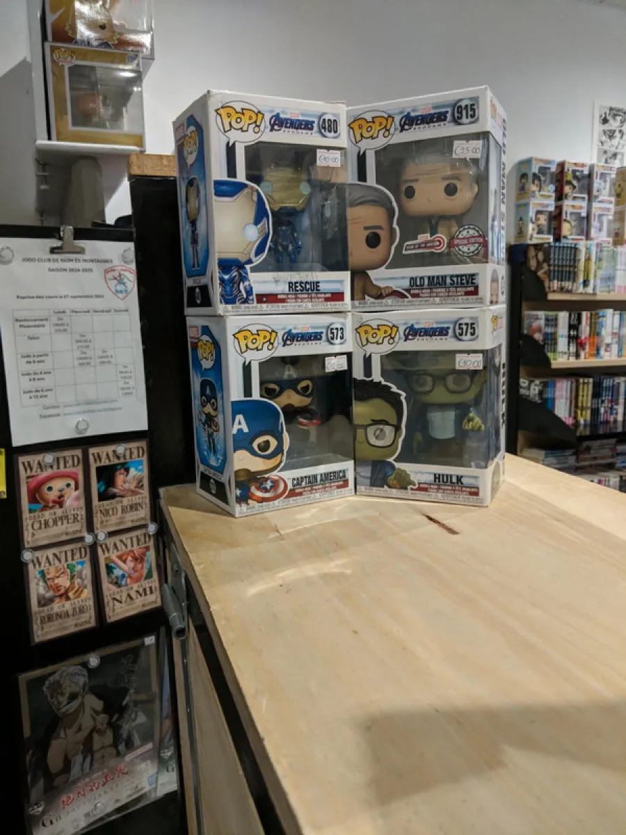 Lot de 4 Funko Pop - Avengers Endgame