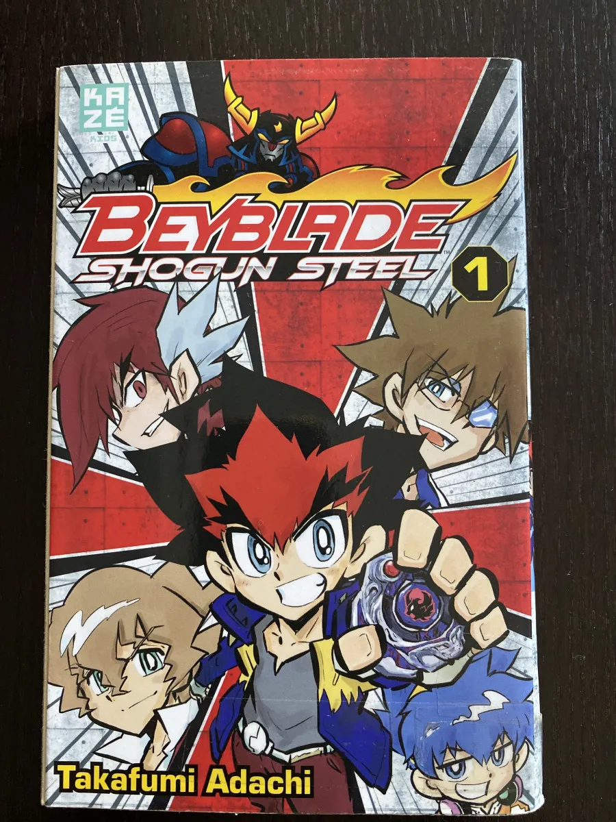 Beyblade shogun steel tome 1