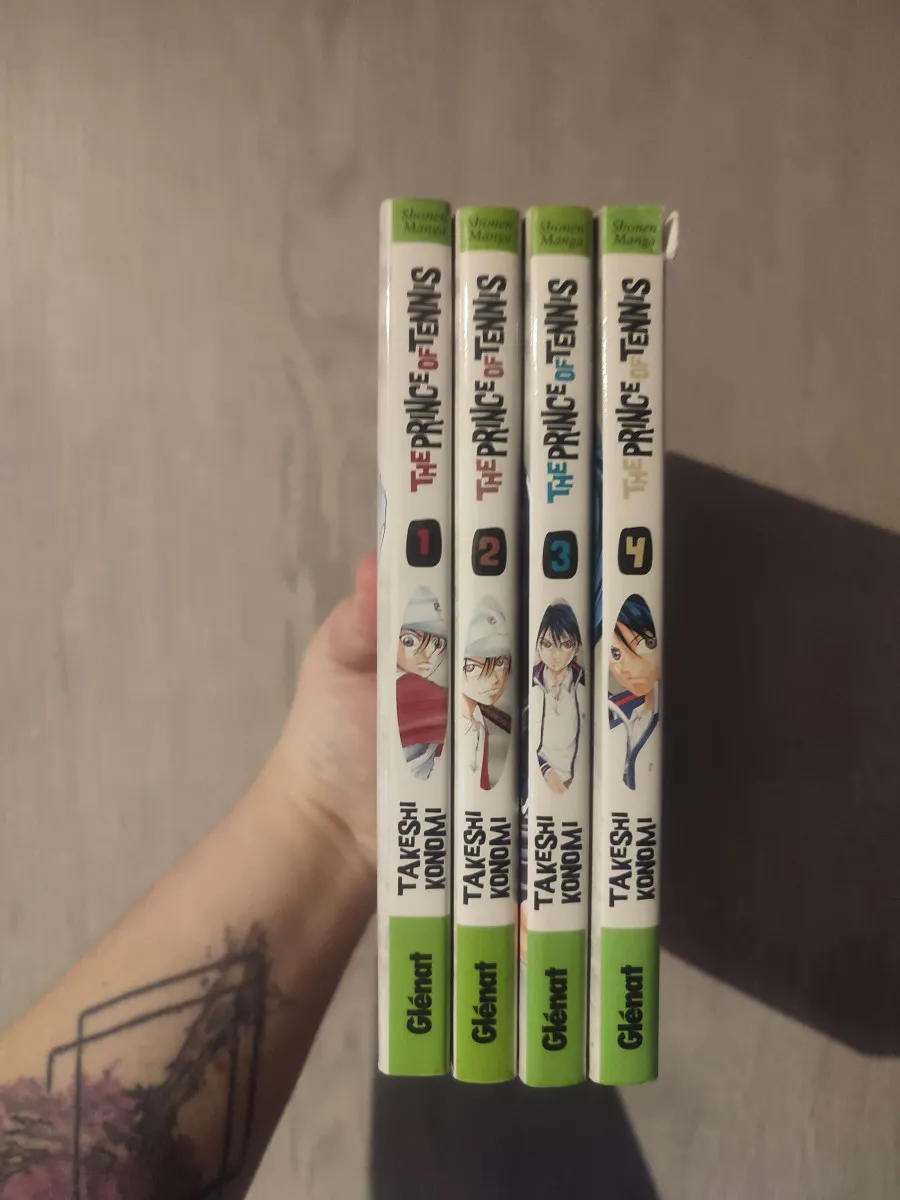 Attention espagnol Prince of tennis tome 1 à 4