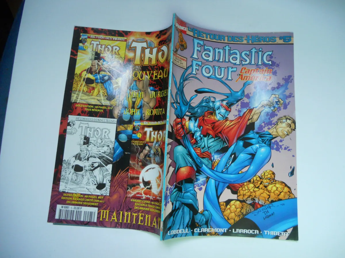 Fantastic Four N° 5 [ Le Retour Des Héros ] " La Puissance Et La Gloire Marvel France TBE
