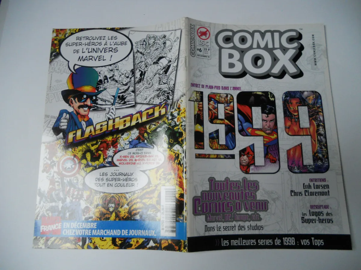 Comic Box N° 6 01/12/1998 SANS POSTER TBE