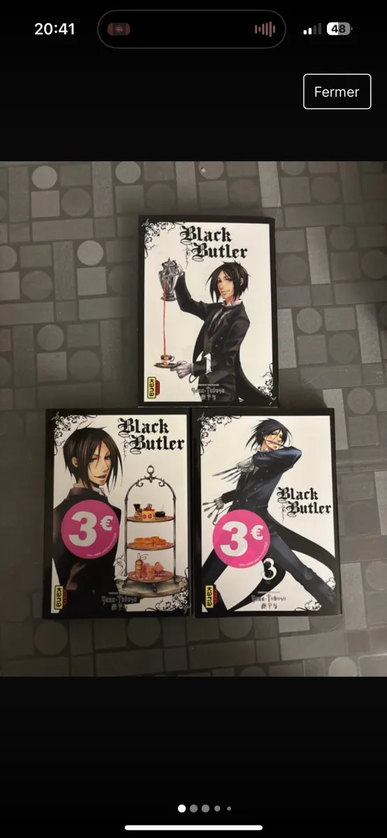 Black butler T1 a T3