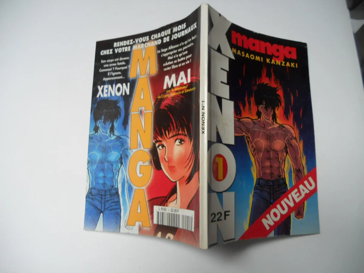 Xenon Manga N° 1 :- Masaomi Kanzaki 1996