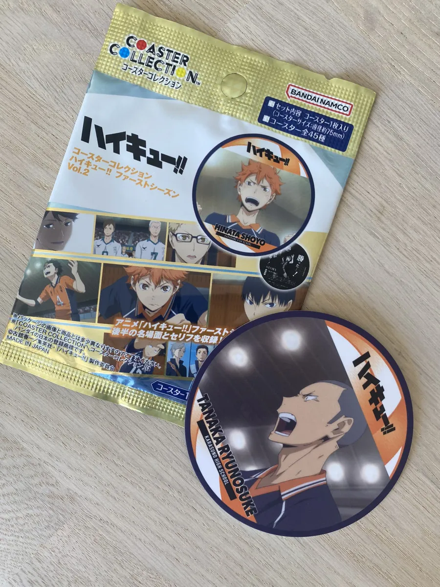 Coaster Haikyuu Tanaka Ryunosuke