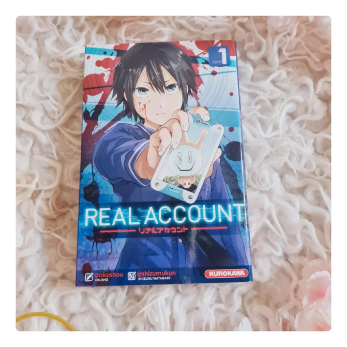 Livre Manga Real Account T01