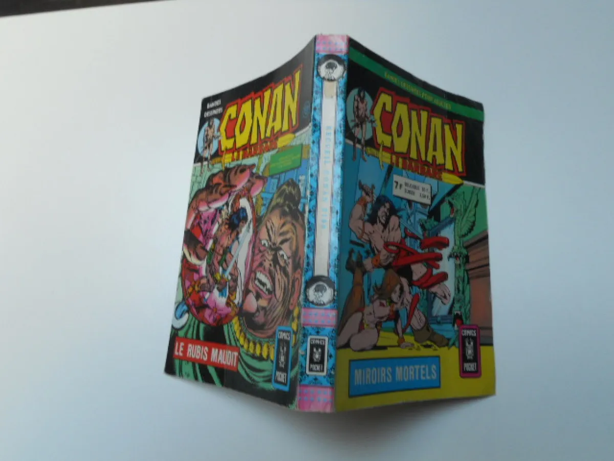 Conan Le Barbare N° 3198 : Receuil De 2 N° "Miroirs Mortels" + "Le Rubis Maudit" TBE