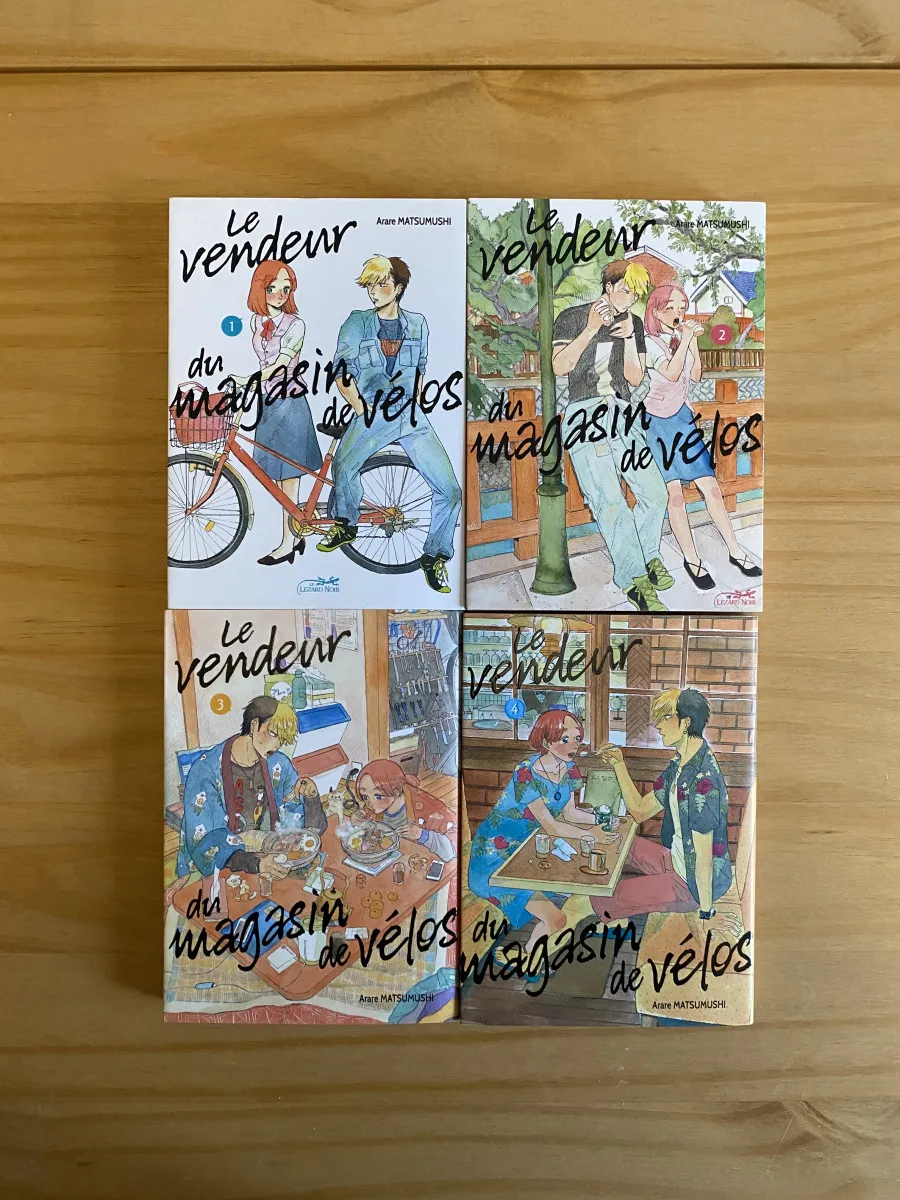 Le vendeur du magasin de vélos - Tome 1 à 4