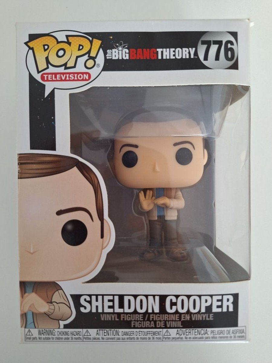👉 Funko Pop 📺 The Big Bang Theory Sheldon Cooper #776