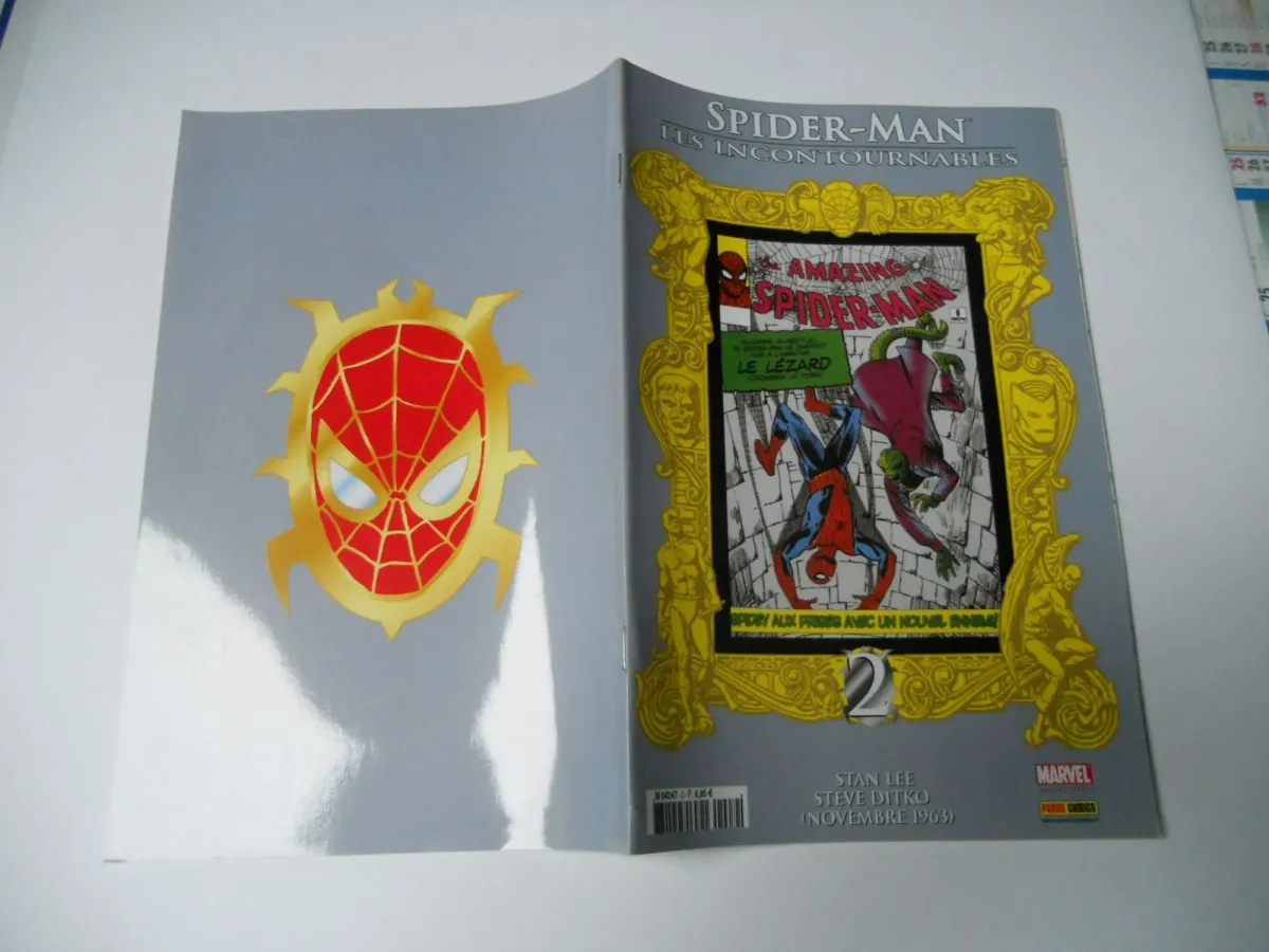 Spiderman - Les Incontournables Fascicule N° 2 : La Menace Du Lézard - Marvel Panini Tbe //C2