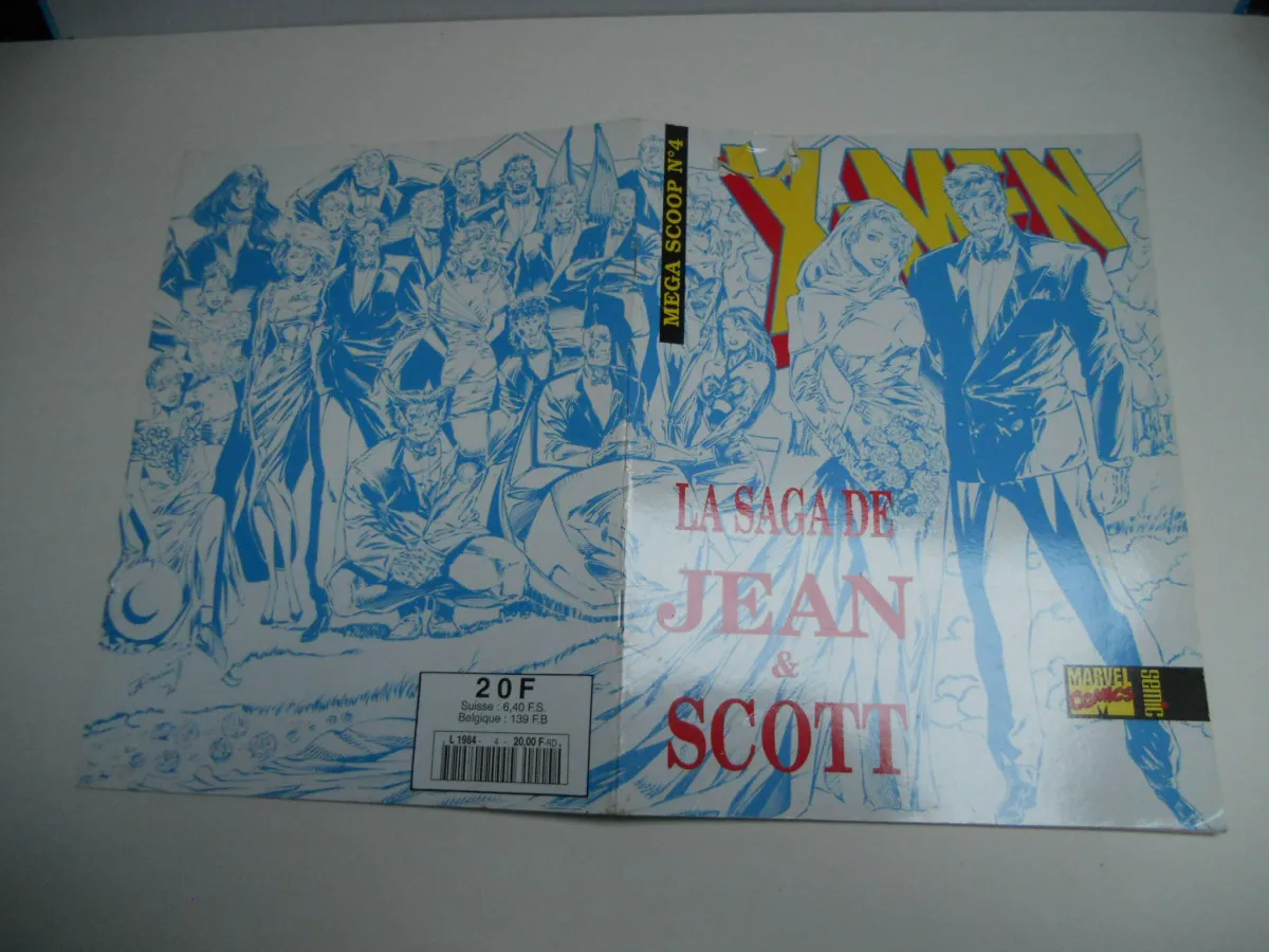 X-Men Mega Scoop N°4, La Saga De Jean & Scott tbe