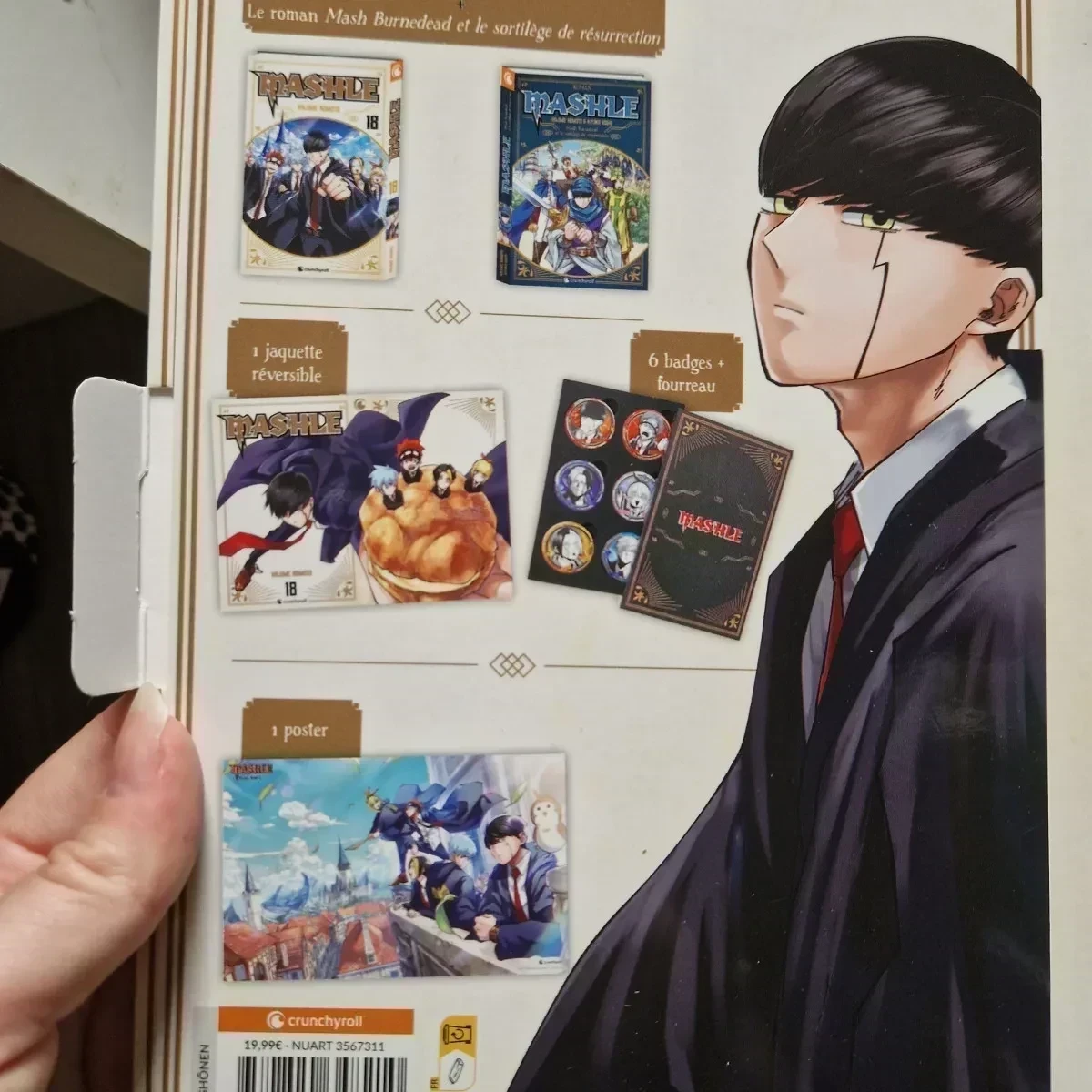Mashle tome 1 à 12 + Collector neuf
