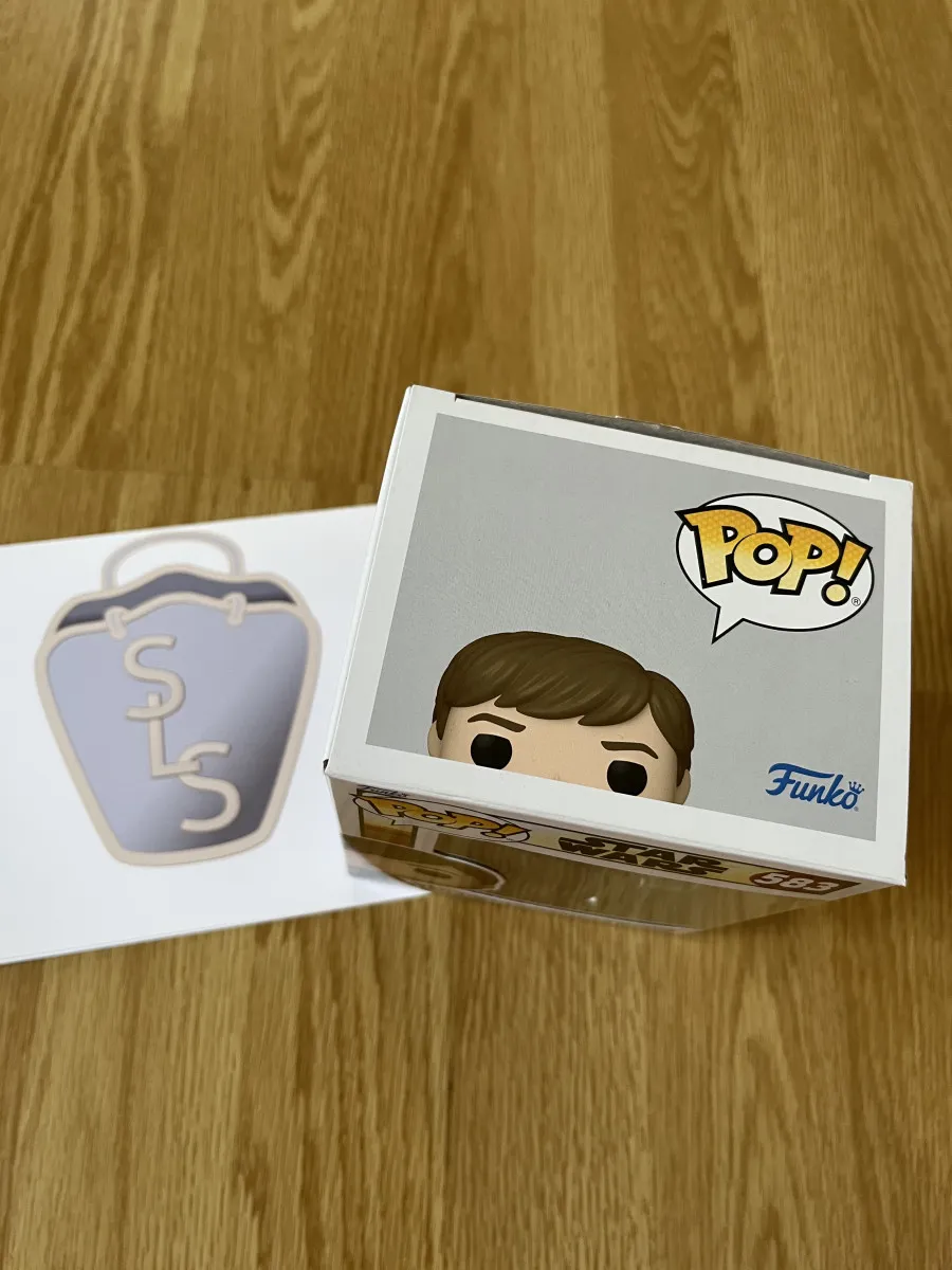 Funko Pop Star Luke Skywalker & Grogu 583