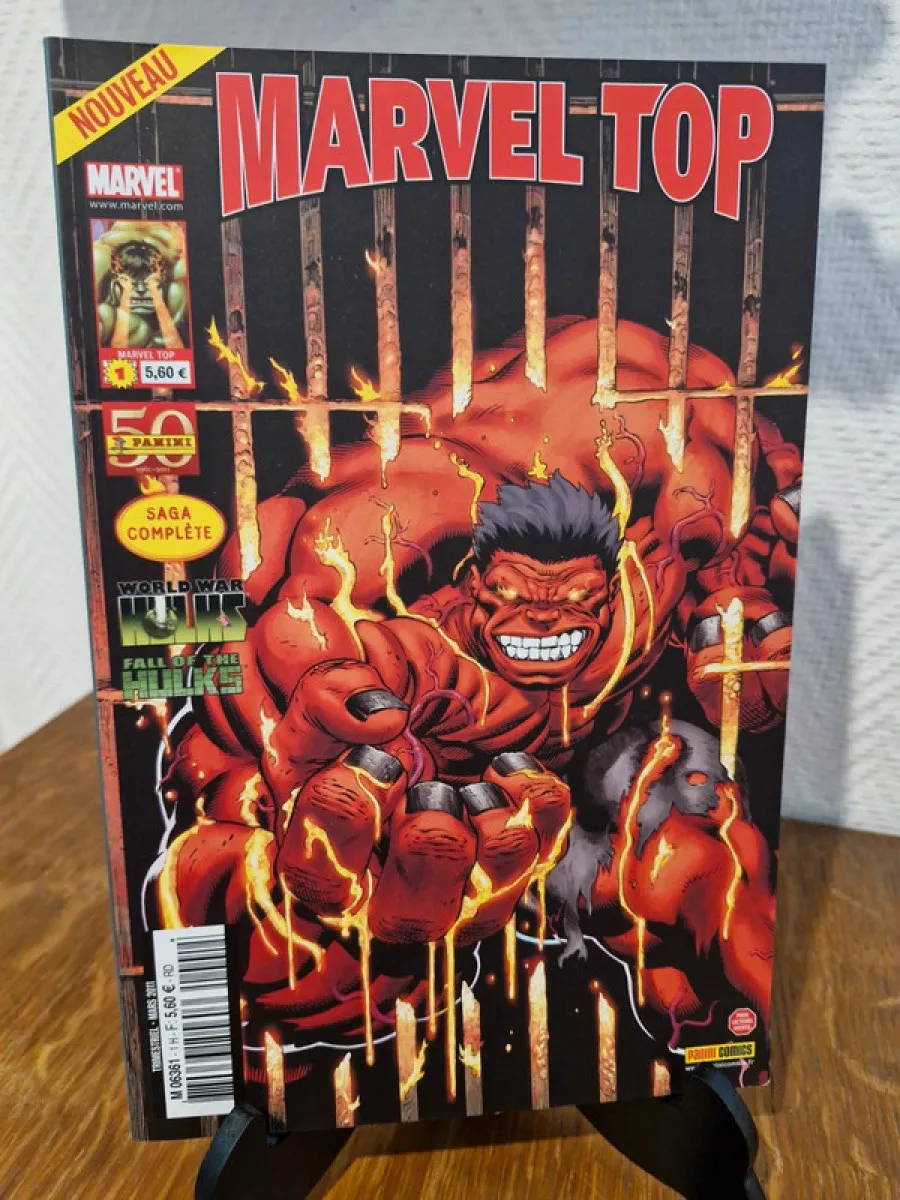Marvel Top N° 1 " La Bombe Humaine " ( War Worlds Hulks / Fall Of The Hulks )Tbe++