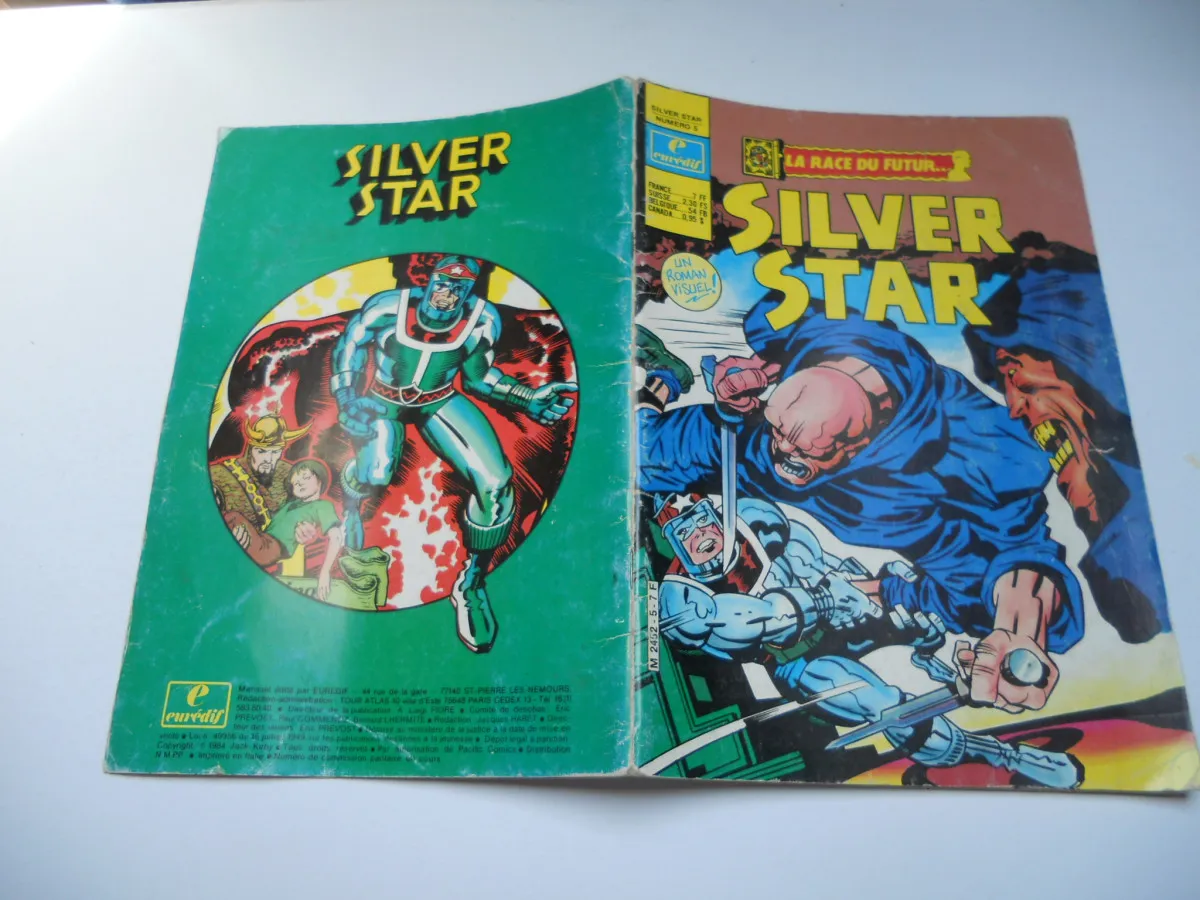 Silver Star N° 5. La Race Du Futur. Euredif. - 1984