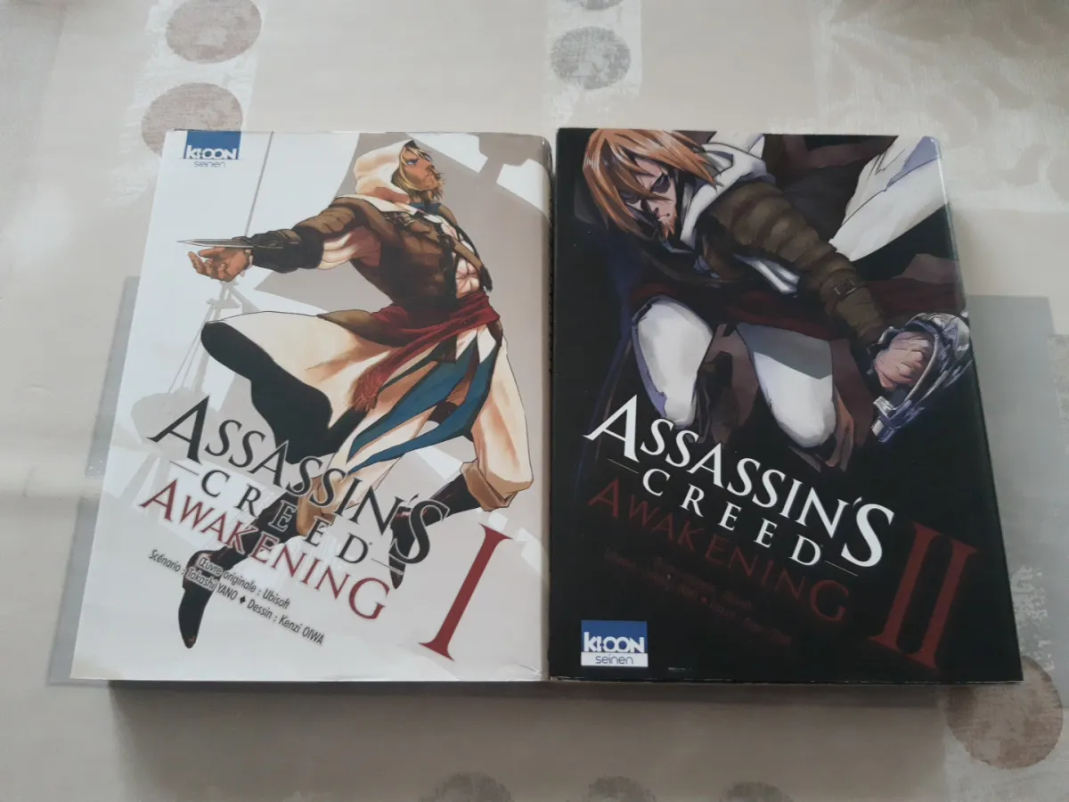 Lot mangas - assassin's creed awakening - tomes 1 et 2