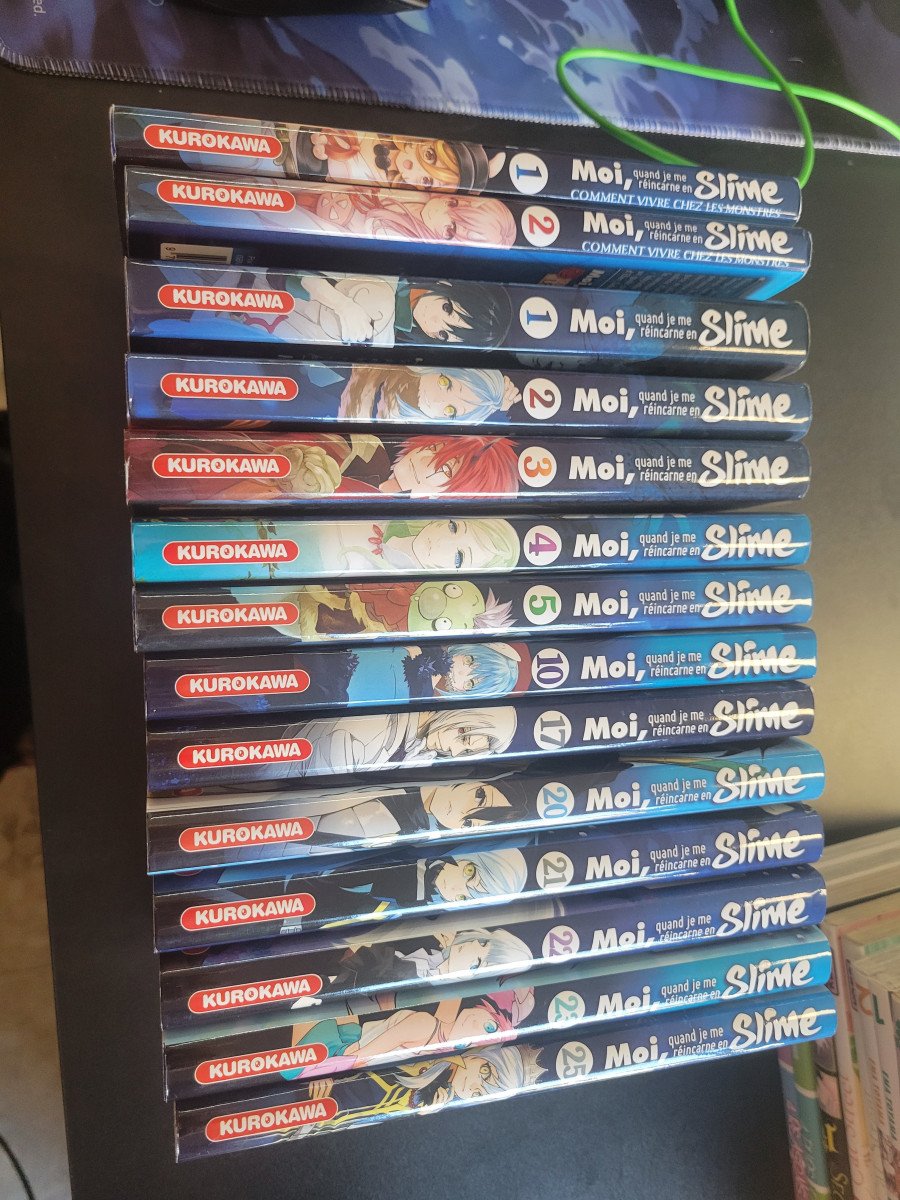 Manga moi quand je me réincarne en slime