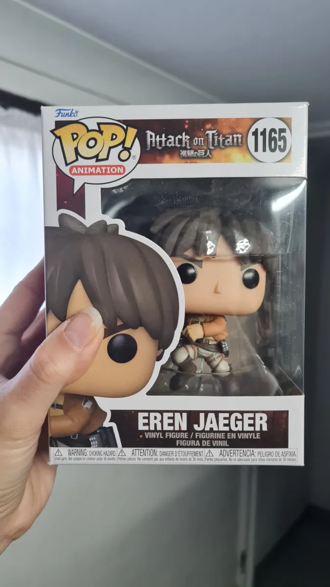 Figurine pop eren attaque des titans