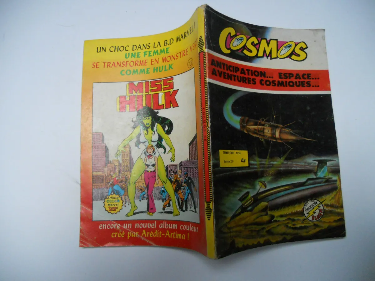 Cosmos N° 56 : Le Vaisseau D'un Autre Monde Aredit pocket (Publication Flash) - 1981