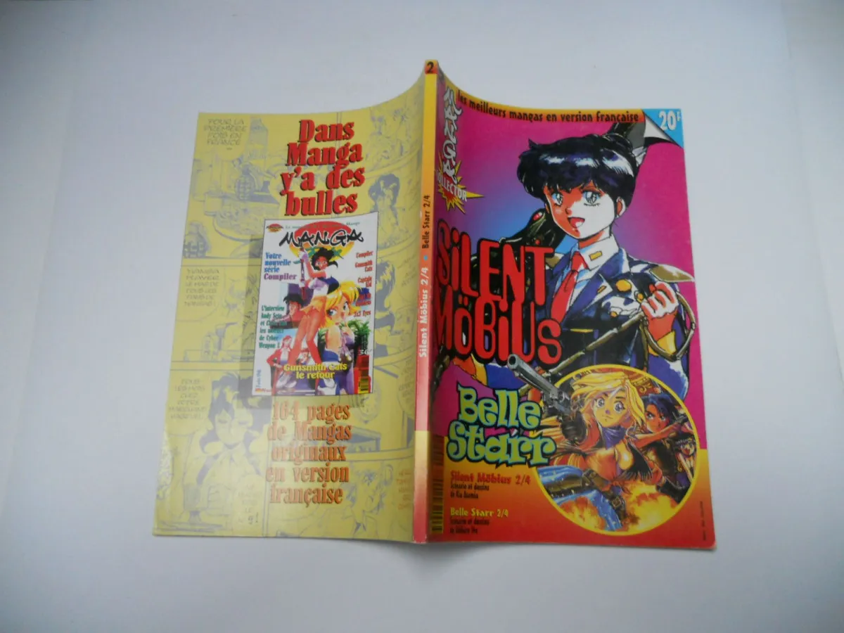 Manga Collector N° 2 : Silent Möbius 2/4 Et Belle Starr 2/4 TBE