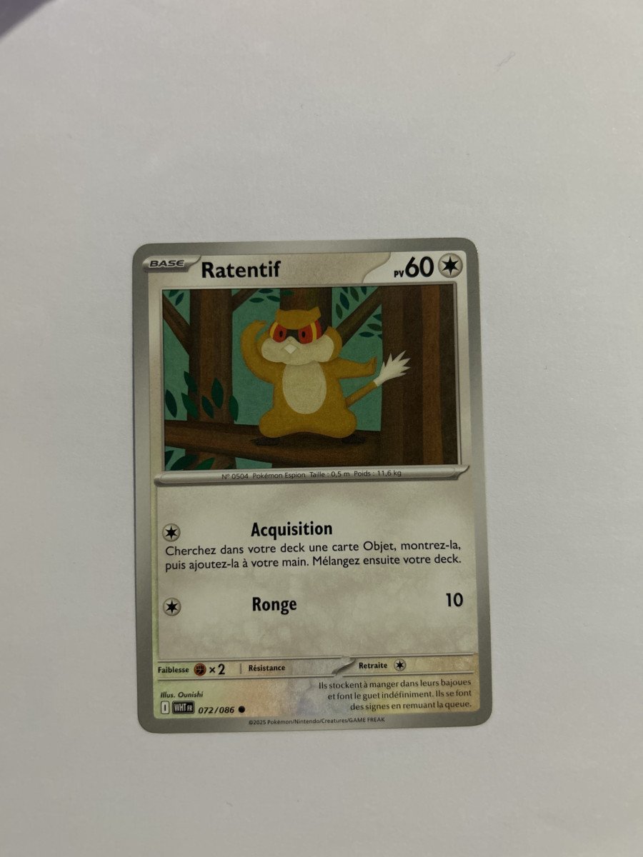 Ratentif 72/86 Flamme blanche