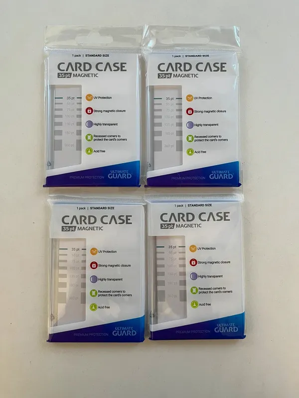4 protections magnétiques pour cartes taille 35 pt