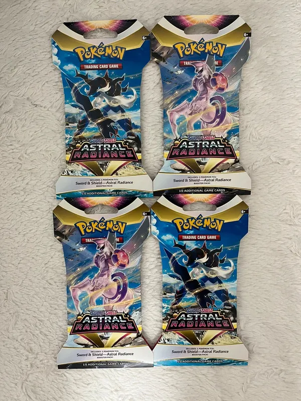 4 x boosters blister Astral Radiance 