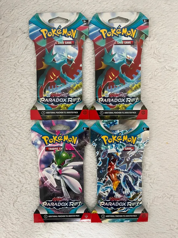 4 x boosters blister Paradox Rift 