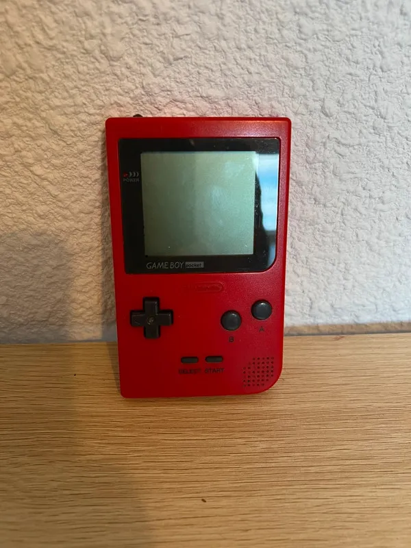 Console Game boy pocket rouge