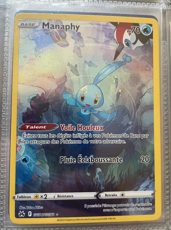 manaphy gg 06/70 zénith suprême