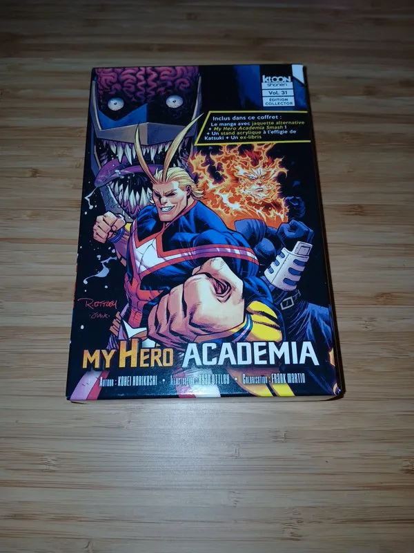 My hero academia tome 31 collector