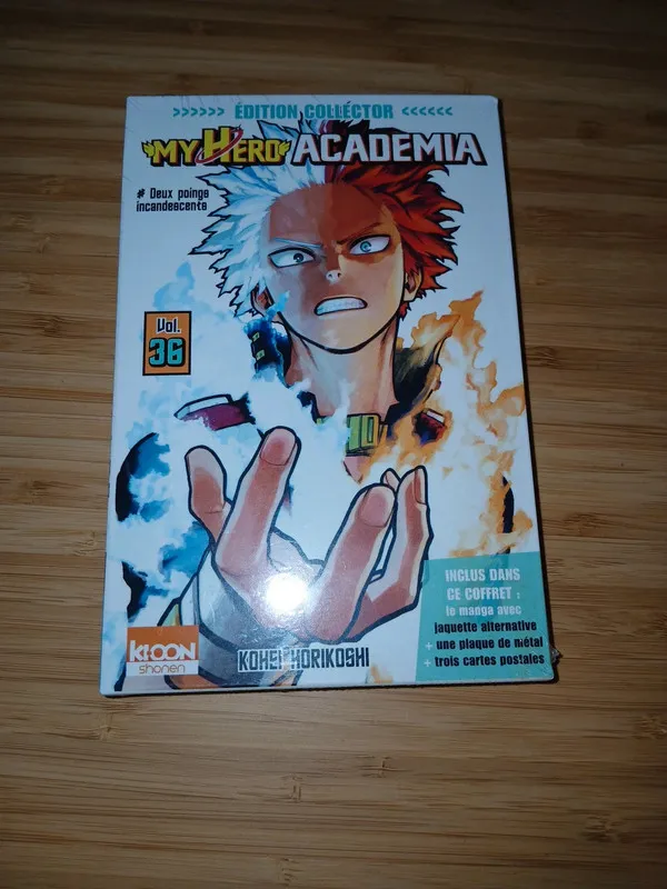 My hero academia tome 36 collector scellé