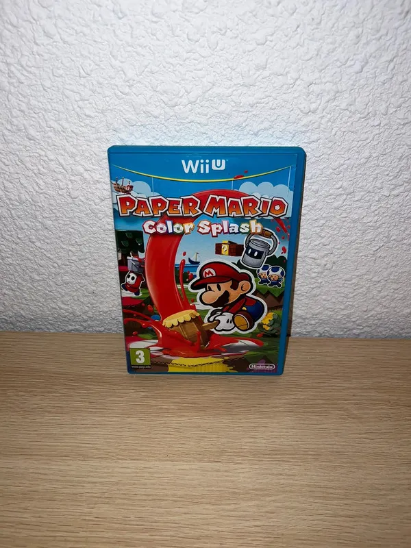 Paper mario color splash Nintendo wii u