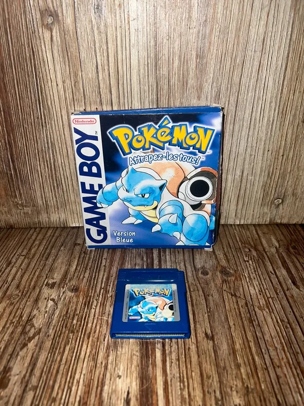 Pokémon version bleu Nintendo game boy