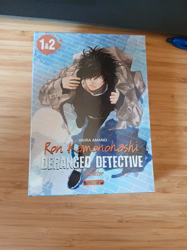 Ron kamonohashi Deranged detective coffret collector