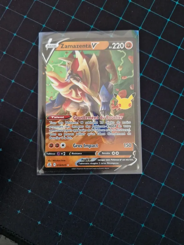 Zamazenta V célébration