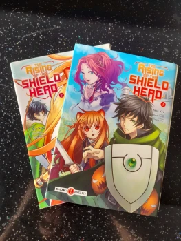 Manga The Rising Of The Shield Hero - Tome 1 et 2
