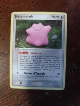 Carte pokémon Métamorphe