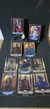 Lot de cartes Topps, Star Wars, Mandalorian