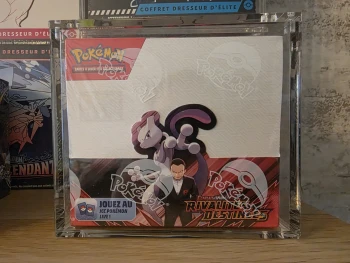 Display Pokemon rivalité destiné sous blister