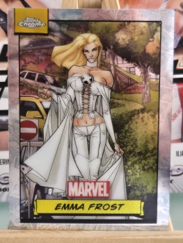 Topps Marvel Chrome 2024 Carte Nr. 7 Emma Frost