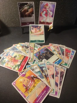 Lot de cartes One Piece