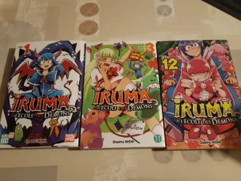 Lot 3 mangas - Iruma à l'école des démons