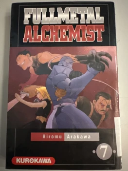 Manga fullmetal alchemist vol 7 comme neuf
