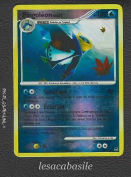Pingoléon 26/127 rare reverse - Platine (2009)